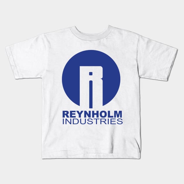 Reynholm Industries Kids T-Shirt by Meta Cortex